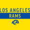 NFL Los Angeles Rams White Performance Series G203 Prodigy RGB Wired Gaming Mouse Skin